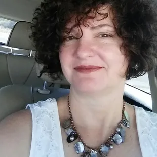 Me, looking forward to seeing my wonderful customers and their art!