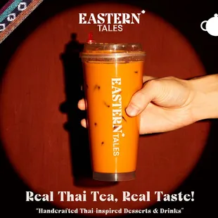 Real Thai Tea, Real Taste!