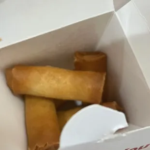 2. Vegetable Egg Rolls