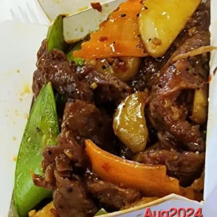 114. Black Pepper Beef