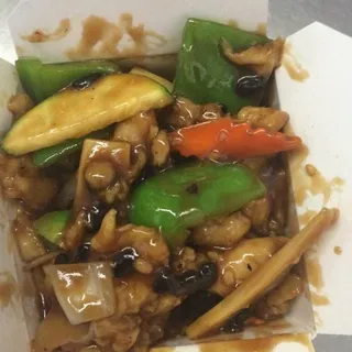 88. Chicken with Black Bean Sauce