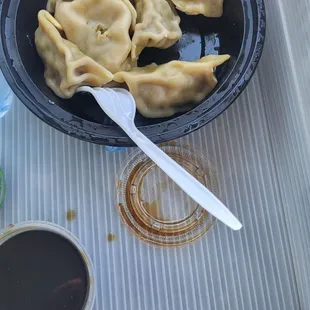 Steamed dumplings