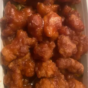Orange chicken