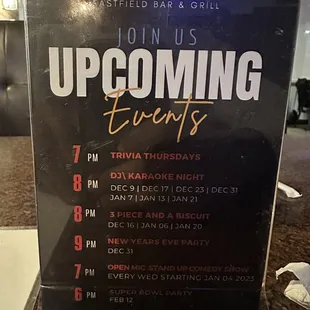 Events