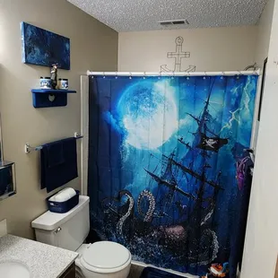 Guest bathroom or my grandson&apos;s bathroom is also very spacious and perfect for him