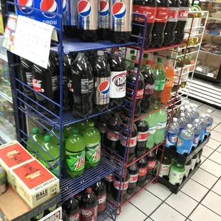 Assorted large soda