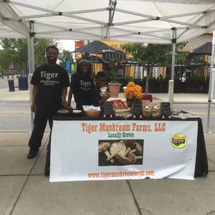 Tiger Mushroom Farms at Easton today! Lots of great vendors and fun activities for the kids!