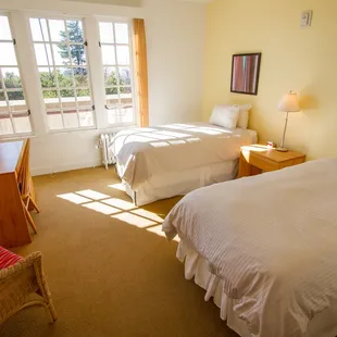 An Easton Hall guest room.