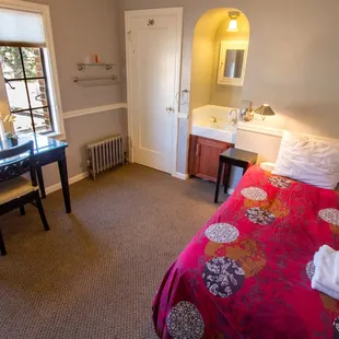 A Gibbs Hall guest room.