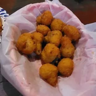 Fried mushrooms