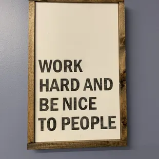 Easton roofing  words to live by