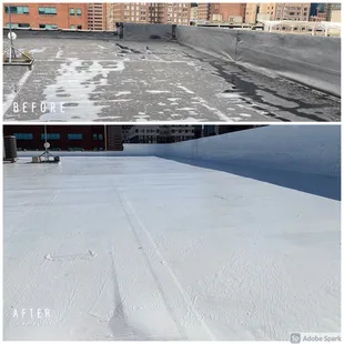 Commercial Project Downtown KC - GACO Silicone Coating