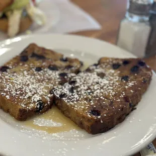 Blueberry Bread Pudding
