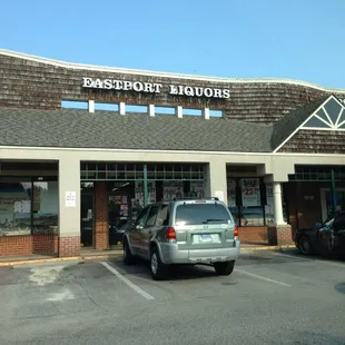 the front of the store