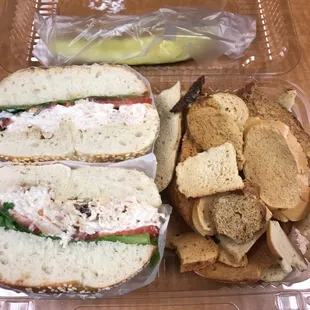 Sesame Bagel Toasted