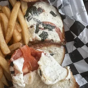 Chicken Caprese Panini