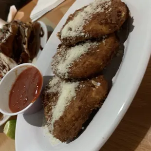 Fried Fresh Mozzarella Rounds
