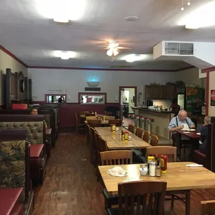 a man sitting at a table