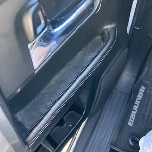 Driver side door. Again not cleaned.