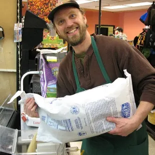 Hard at work but having fun too!