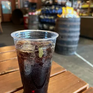 My Pepsi anticipating a great sandwich