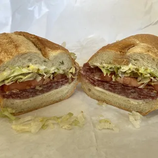 Salami & Cheese Cold Sandwich