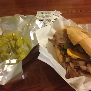 Roast Beef & Cheese Cold Sandwich