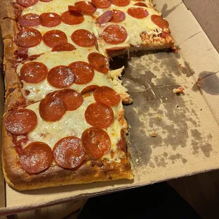 Sicilian Pepperoni Pizza - 8/10/21