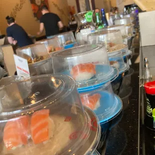 The sushi bar!