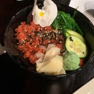 Spicy tuna bowl