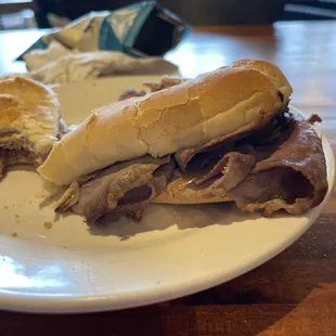 This is the roast beef sandwich.