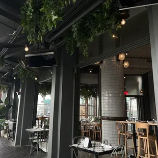 the interior of a restaurant