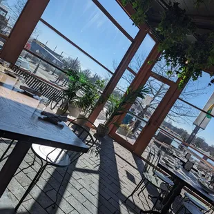 Corner of the restaurant