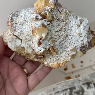 Almond croissant