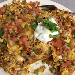 Vegan Migas Nachos