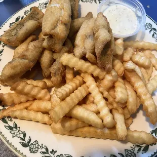 Blue gill with French fries