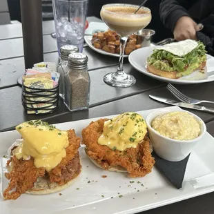 Fried Chicken Benedict