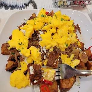 Cheesy Scrambled Eggs