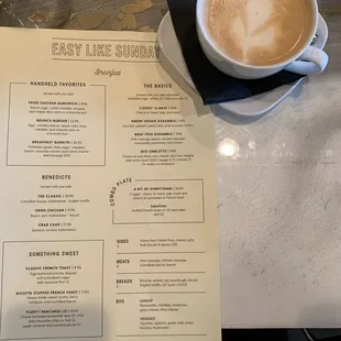 Vanilla latte with oat milk