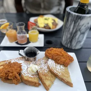 Chicken and French toast