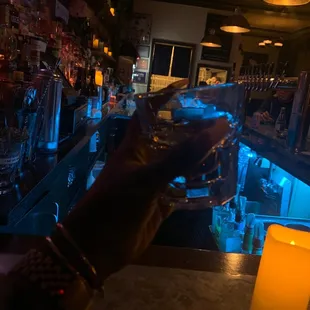 The bar