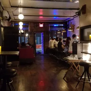The bar