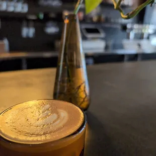 a cup of coffee
