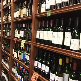 Amazing selection of alcohol