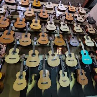 Guitar wall!