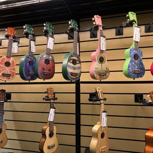 Cute ukuleles