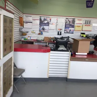 Interior of building