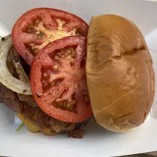 Bacon cheeseburger