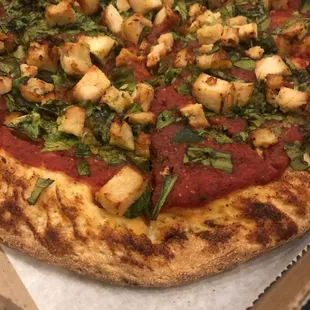 pizza, food