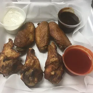 fried chicken, fried chicken wings, bbq chicken, poultry, chicken wings and fried chicken, bbq wings, food, chicken wings, chicken